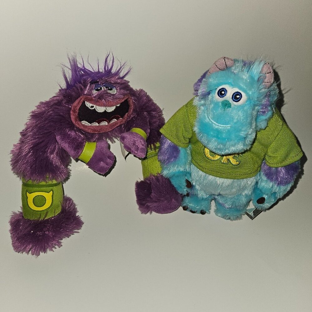 Disney Pixar Monsters University Sulley Art Plush Lot Stuffed Animal Toys OK